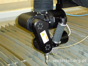 g�owica dynamiczna waterjet omax